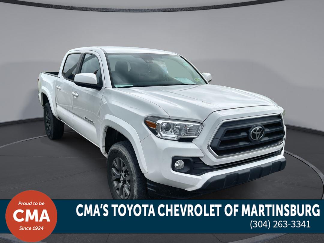 Ice Cap 2023 Toyota Tacoma SR5 I4 Double Cab RWD Pickup Truck 4X2 6-Speed Automatic
