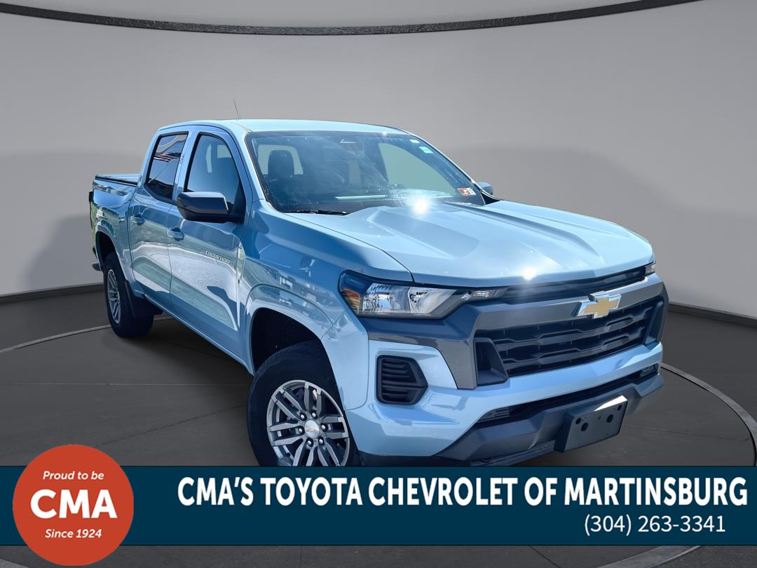 Snowdrift Metallic 2025 Chevrolet Colorado LT Crew Cab 4WD Pickup Truck Four-Wheel Drive 8-Speed Automatic