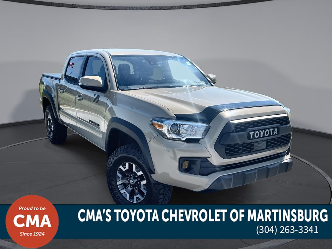 Quicksand 2019 Toyota Tacoma TRD Off Road Double Cab 4WD Pickup Truck Four-Wheel Drive Manual