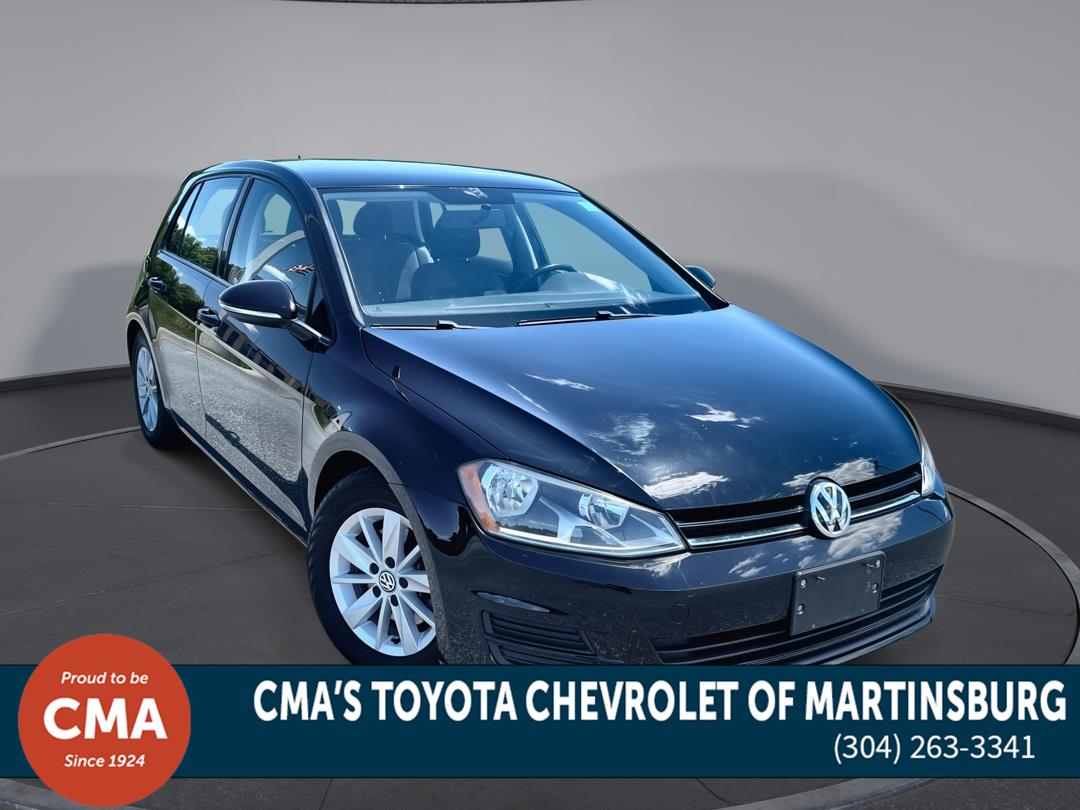 Black 2016 Volkswagen Golf Hatchback Front-Wheel Drive Manual