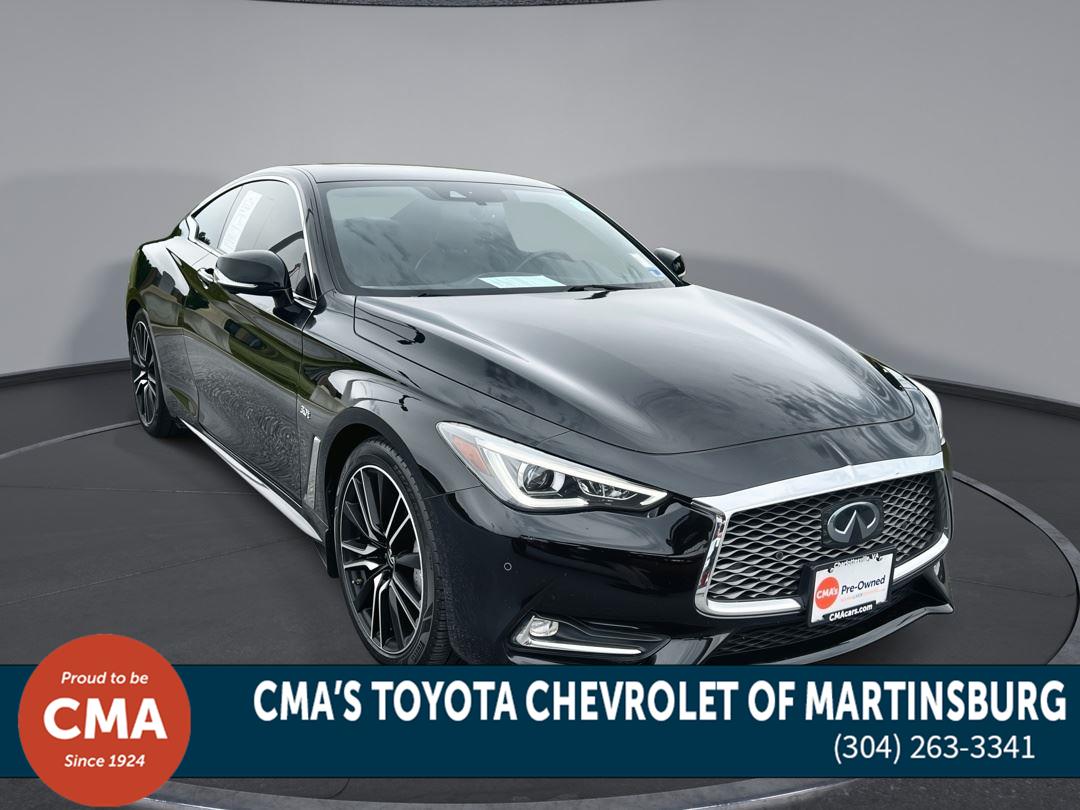 Black Obsidian 2018 INFINITI Q60 Coupe All-Wheel Drive Automatic