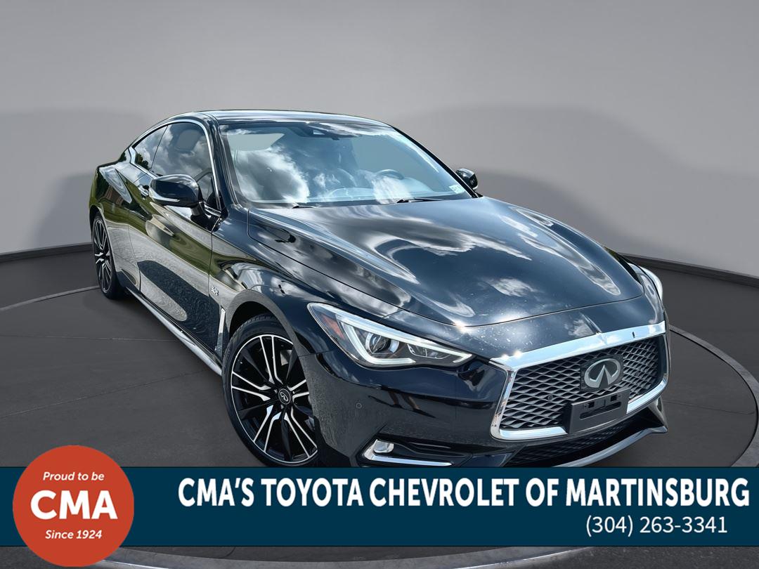 Black Obsidian 2018 INFINITI Q60 Coupe All-Wheel Drive Automatic