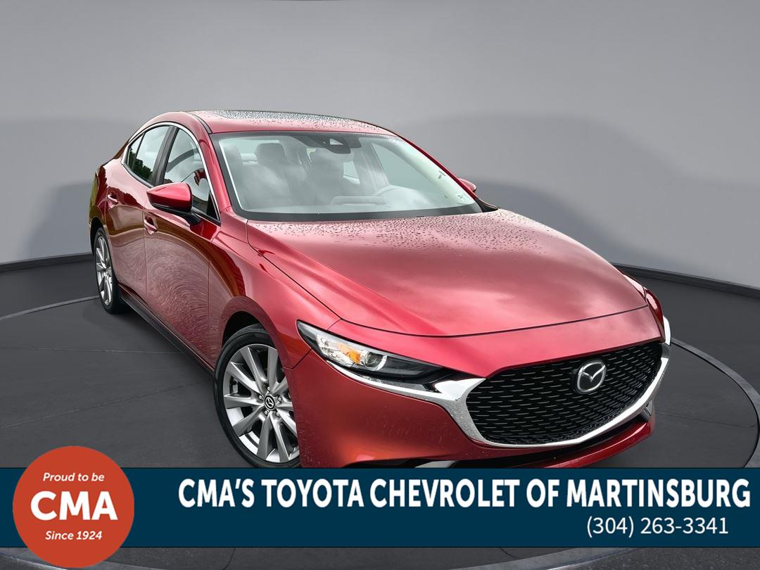 Soul Red Crystal Metallic 2022 Mazda MAZDA3 Sedan Front-Wheel Drive Automatic