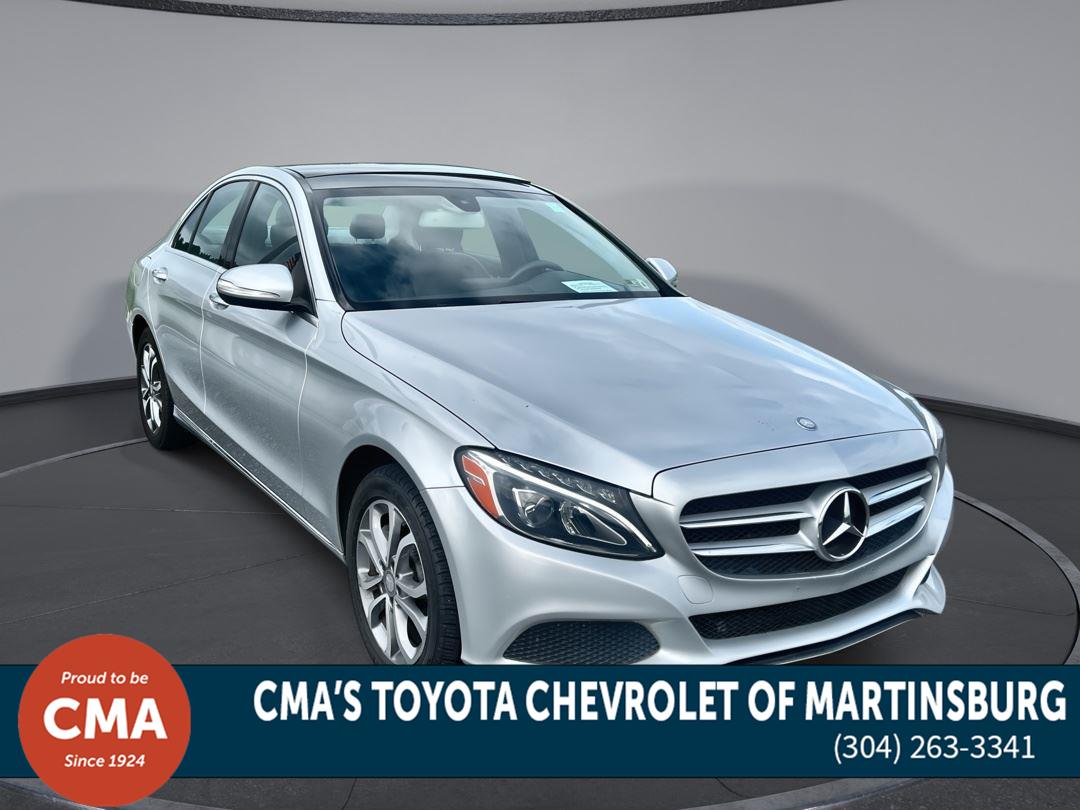 Palladium Silver Metallic 2015 Mercedes-Benz C-Class Sedan All-Wheel Drive Automatic