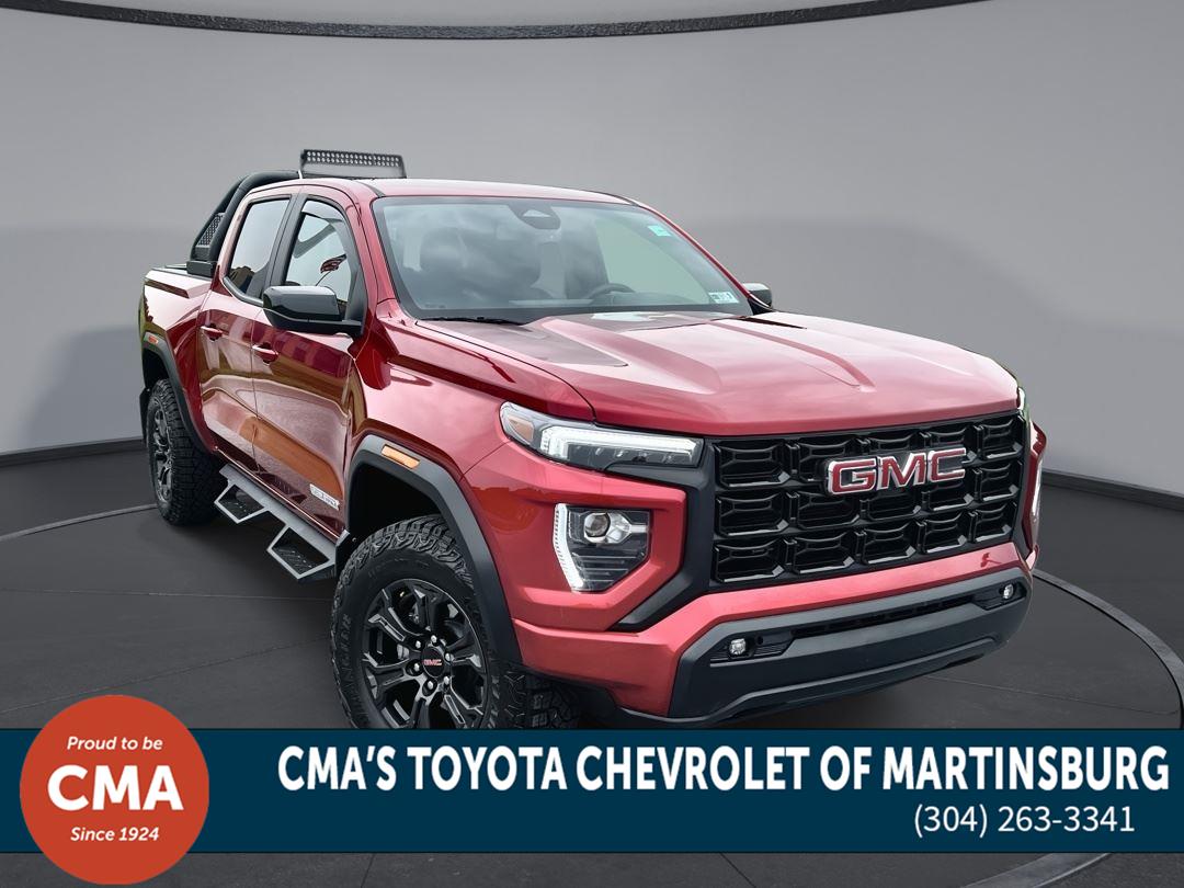 Volcanic Red Tintcoat 2025 GMC Canyon Pickup Truck Four-Wheel Drive 8-Speed Automatic