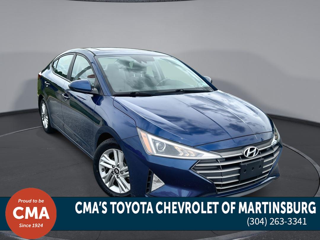 Lakeside Blue 2020 Hyundai Elantra Sedan Front-Wheel Drive Continuously Variable Transmission