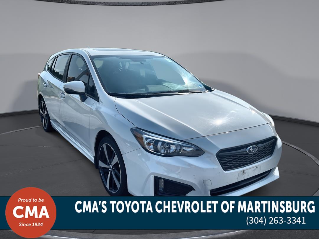 Crystal White Pearl 2018 Subaru Impreza Hatchback All-Wheel Drive Continuously Variable Transmission