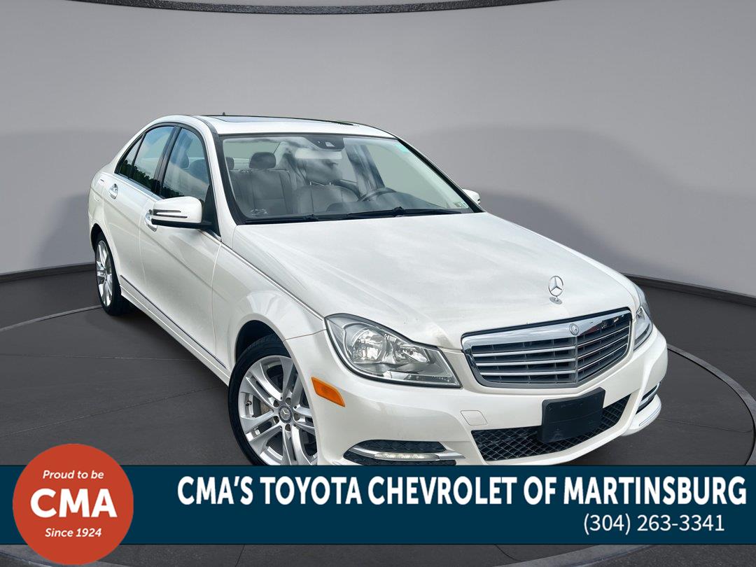 Diamond White Metallic 2012 Mercedes-Benz C-Class Sedan All-Wheel Drive Automatic