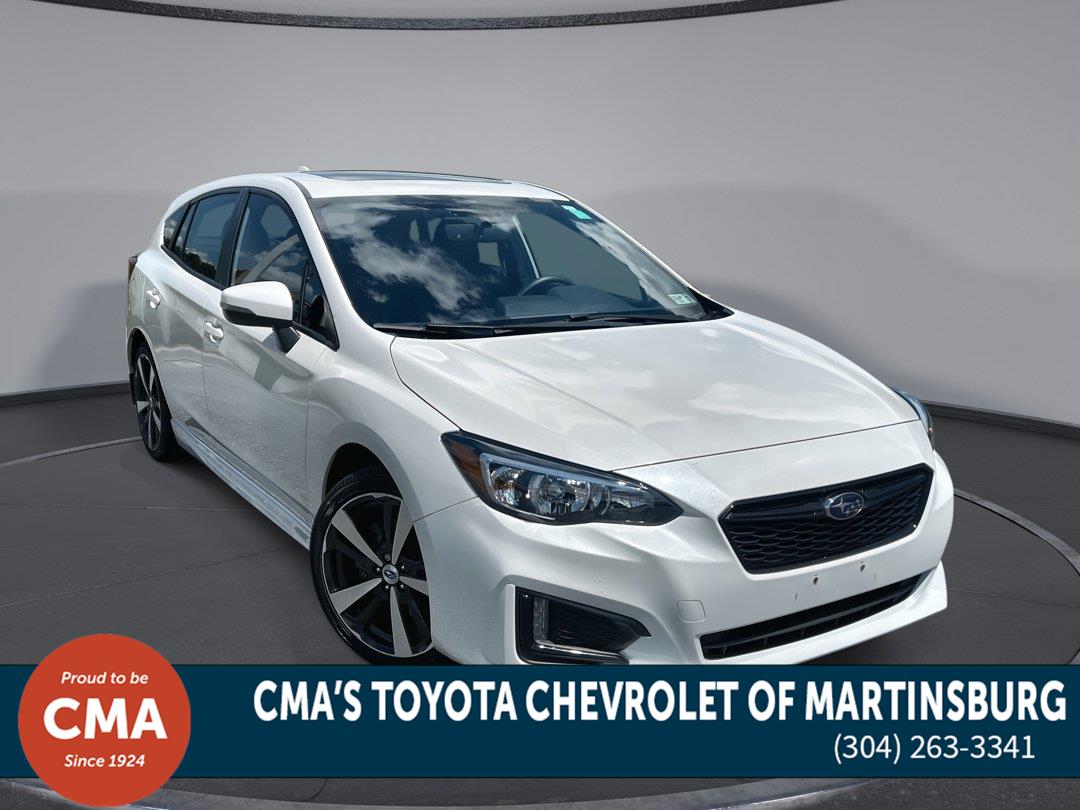 Crystal White Pearl 2018 Subaru Impreza Hatchback All-Wheel Drive Continuously Variable Transmission