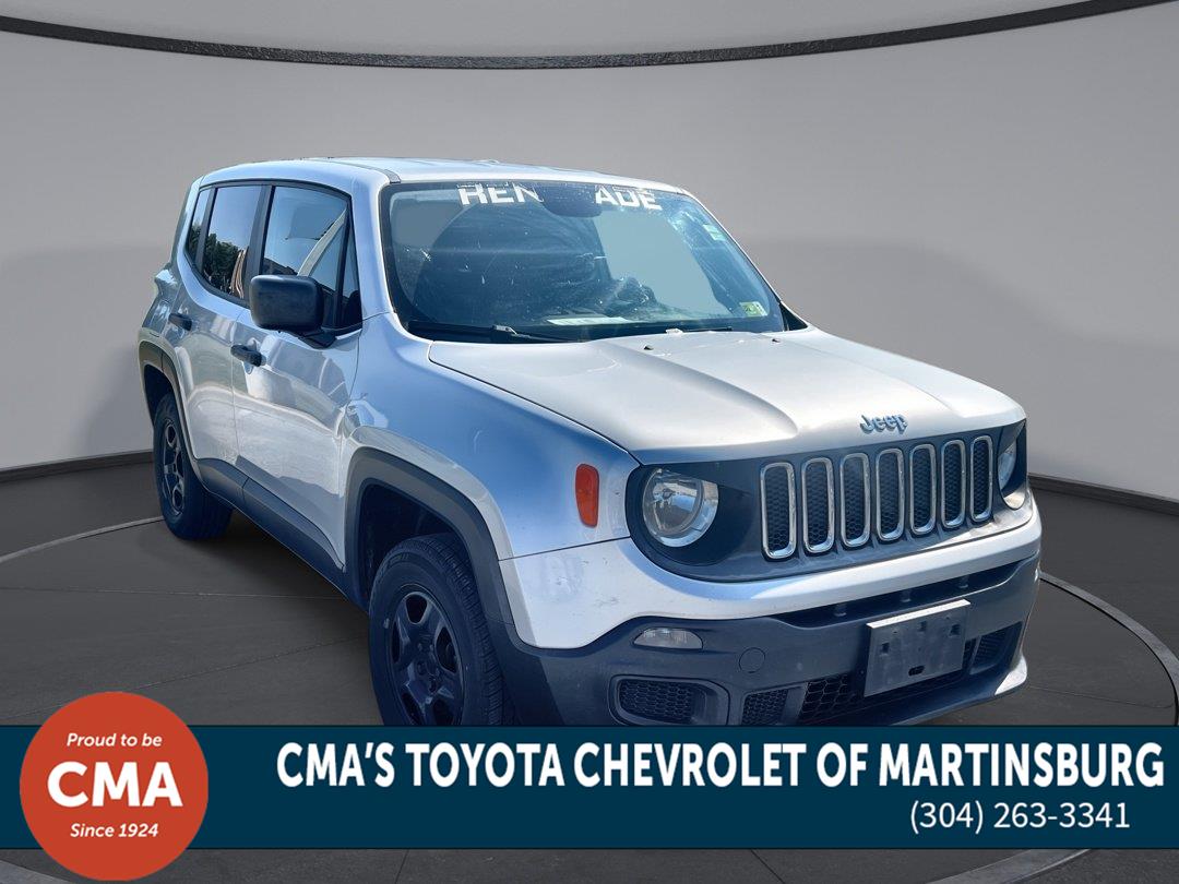 Glacier Metallic 2017 Jeep Renegade SUV / Crossover Four-Wheel Drive 9-Speed Automatic