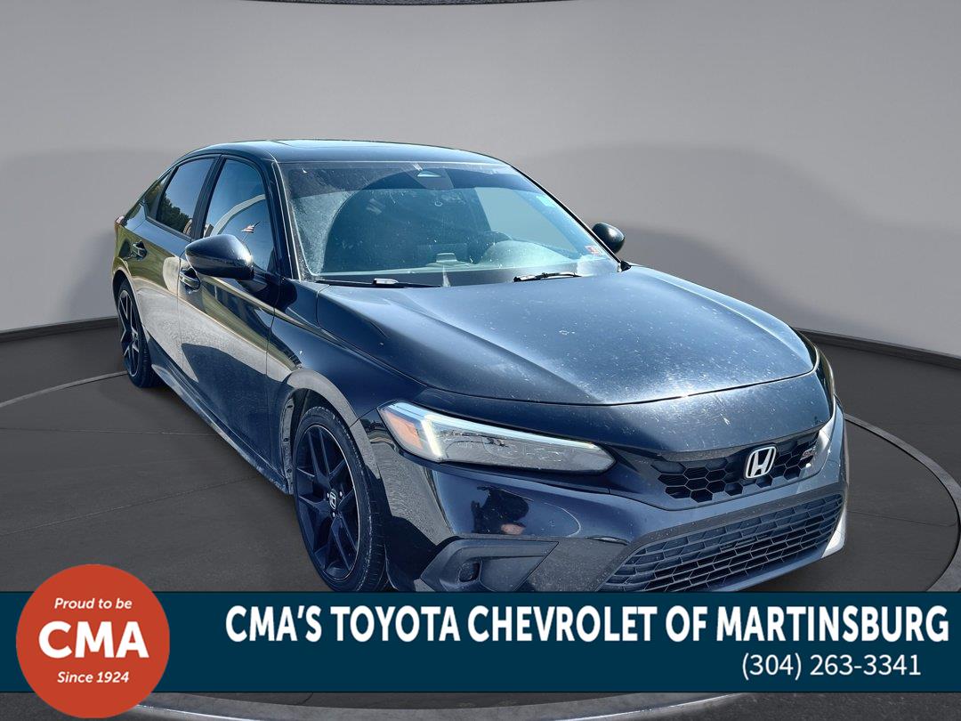 Crystal Black Pearl 2022 Honda Civic Sedan Front-Wheel Drive 6-Speed Manual