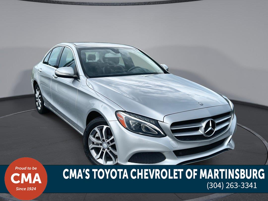 Palladium Silver Metallic 2015 Mercedes-Benz C-Class Sedan All-Wheel Drive Automatic