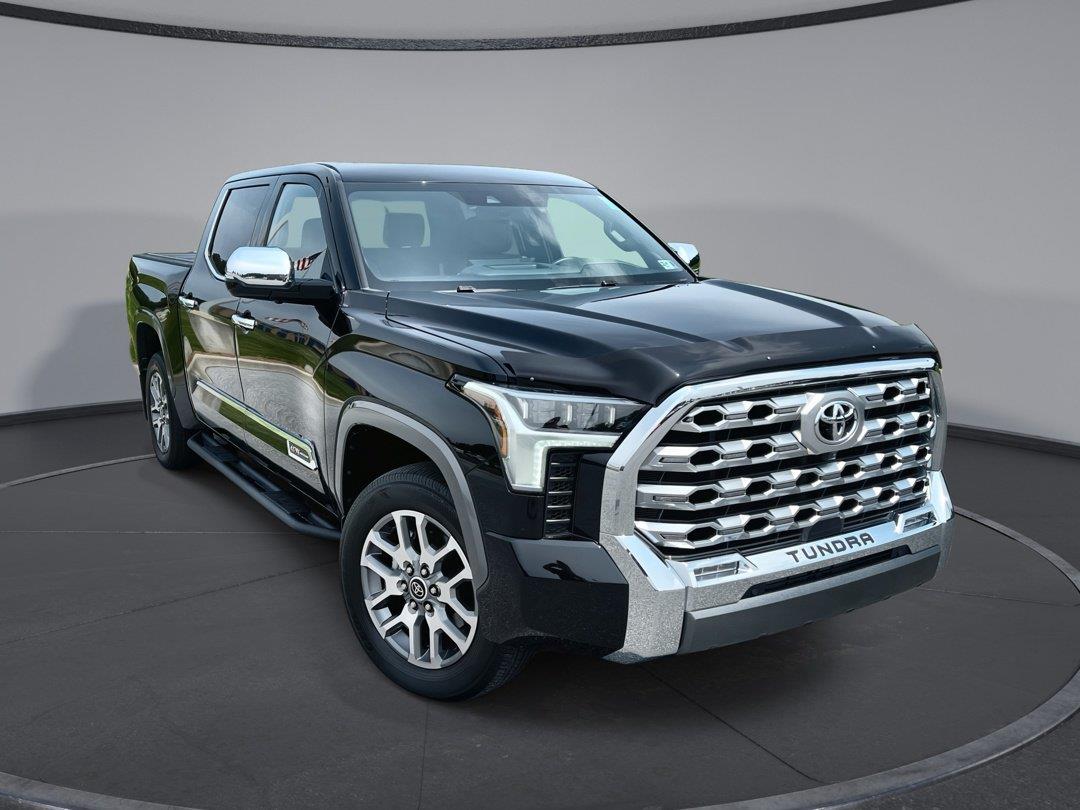 Midnight Black Metallic 2023 Toyota Tundra Pickup Truck Four-Wheel Drive Automatic