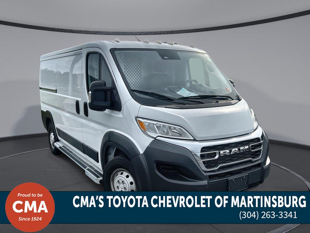 Bright White Clearcoat 2023 RAM ProMaster Van Front-Wheel Drive 9-Speed Automatic
