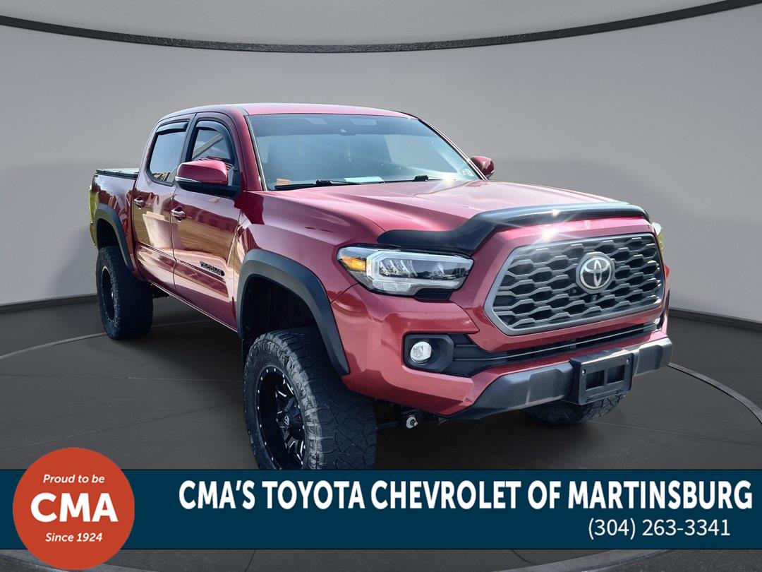 Barcelona Red Metallic 2020 Toyota Tacoma Pickup Truck Four-Wheel Drive Manual