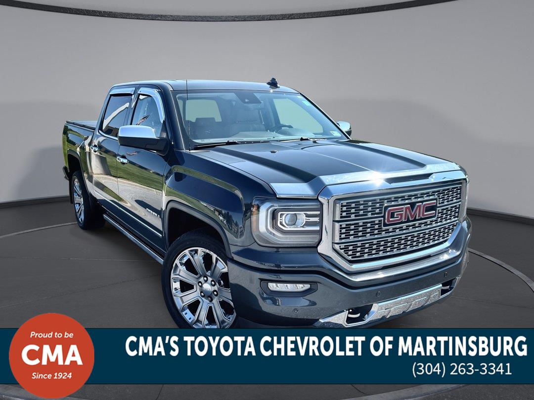 Dark Slate Metallic 2018 GMC Sierra 1500 Pickup Truck Four-Wheel Drive 8-Speed Automatic