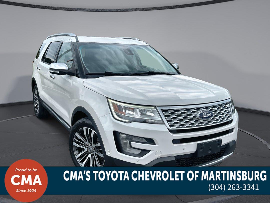 White Platinum Metallic Tri-Coat 2016 Ford Explorer SUV / Crossover All-Wheel Drive 6-Speed Automatic