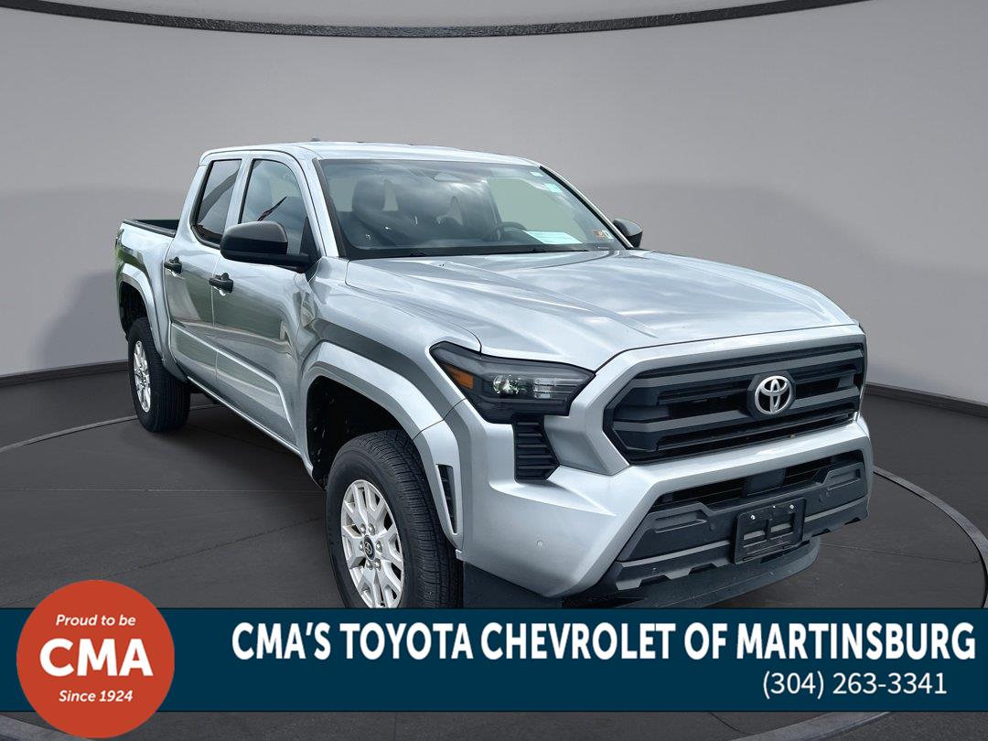 Celestial Silver Metallic 2025 Toyota Tacoma Pickup Truck Four-Wheel Drive 8-Speed Automatic