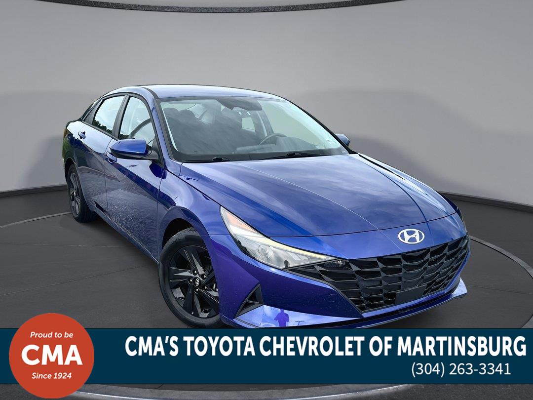 Intense Blue 2022 Hyundai Elantra Sedan Front-Wheel Drive Continuously Variable Transmission
