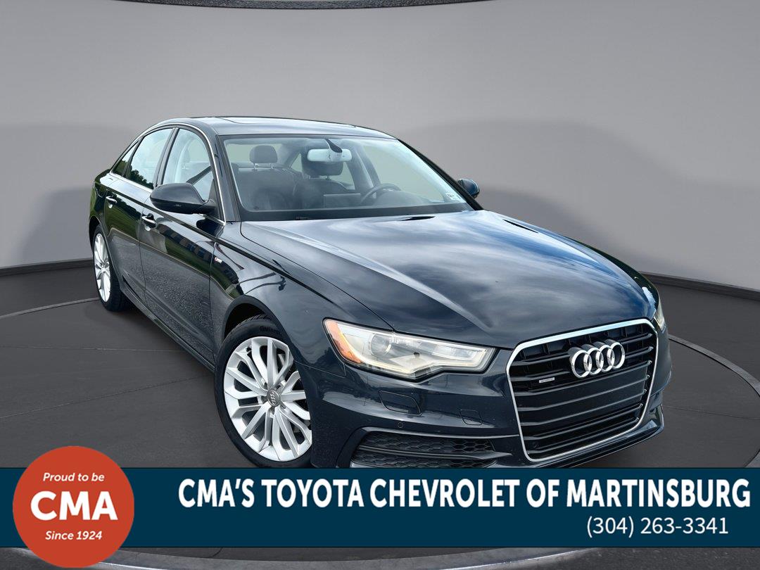 Brilliant Black 2014 Audi A6 Sedan All-Wheel Drive Automatic