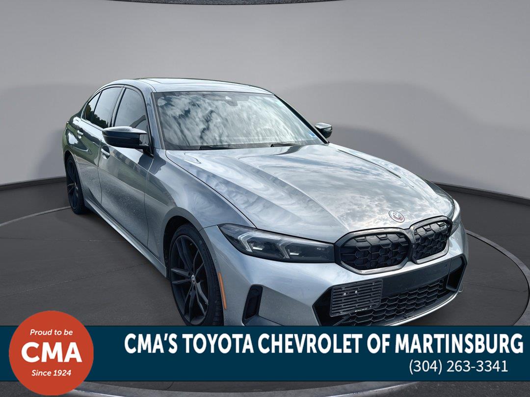 Gray (Skyscraper Grey Metallic) 2023 BMW 3 Series Sedan All-Wheel Drive Automatic