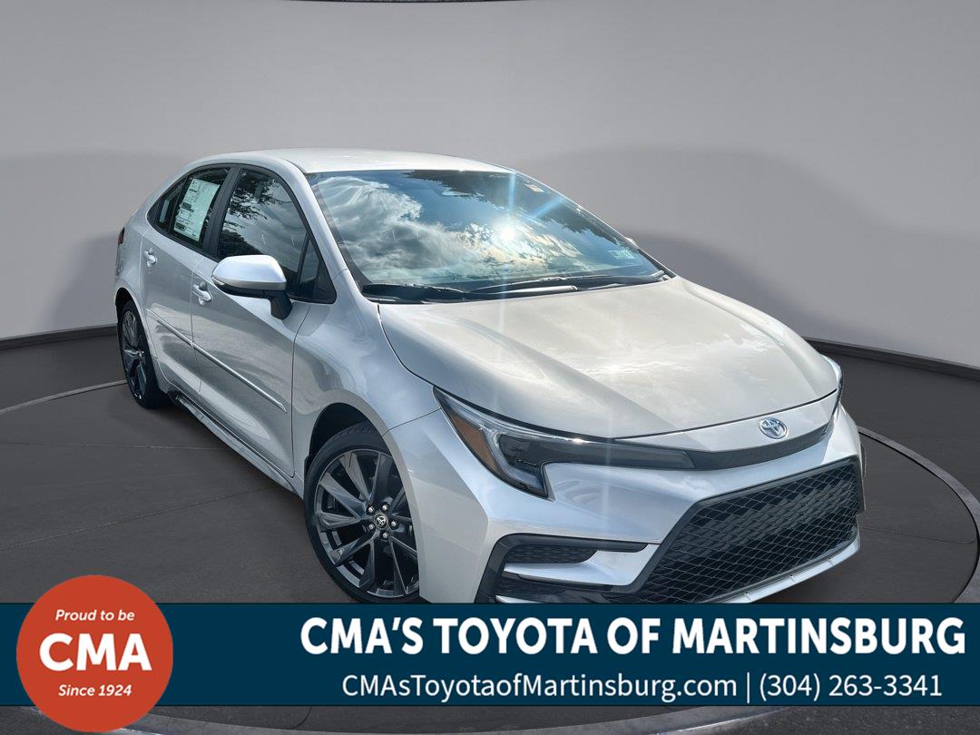 Classic Silver Metallic 2026 Toyota Corolla Sedan Front-Wheel Drive Continuously Variable Transmission