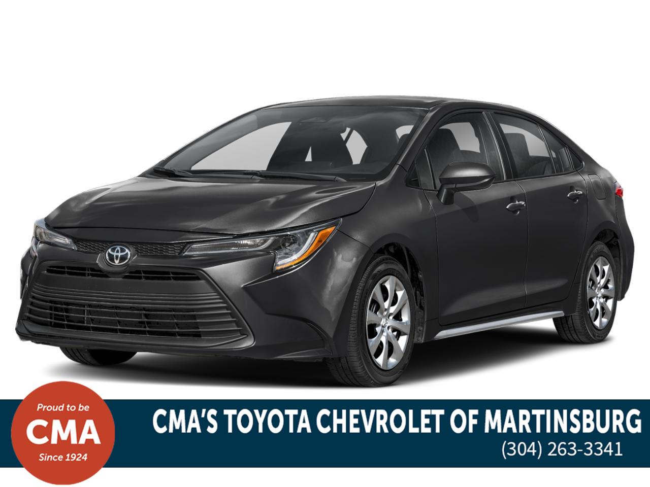 Midnight Black Metallic 2025 Toyota Corolla Sedan Front-Wheel Drive Continuously Variable Transmission