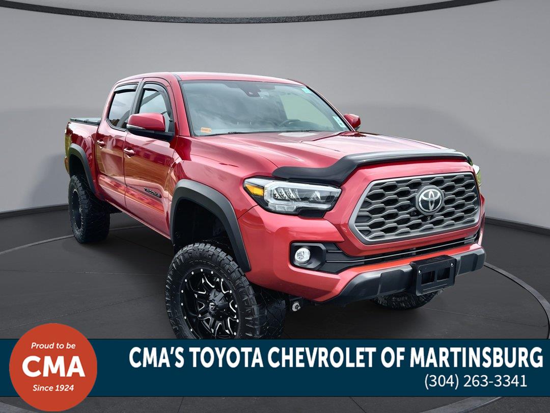 Barcelona Red Metallic 2020 Toyota Tacoma Pickup Truck Four-Wheel Drive Manual