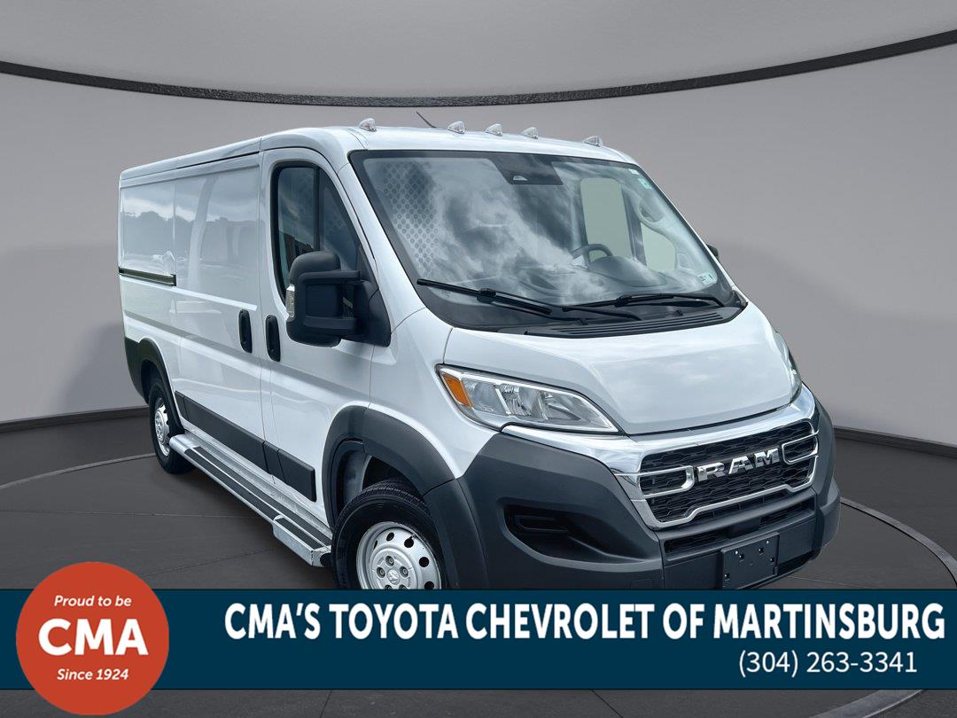 Bright White Clearcoat 2023 RAM ProMaster Van Front-Wheel Drive 9-Speed Automatic