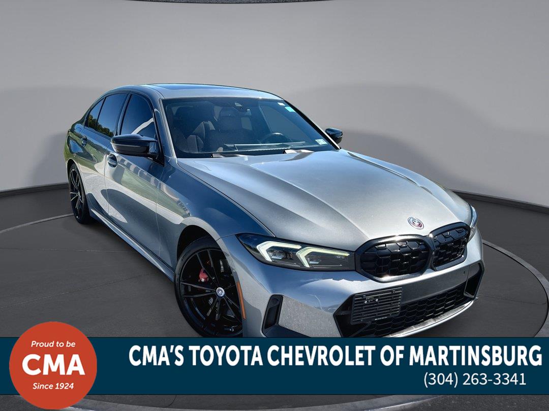 Gray (Skyscraper Grey Metallic) 2023 BMW 3 Series Sedan All-Wheel Drive Automatic