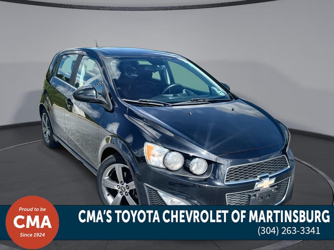 Black Granite Metallic 2013 Chevrolet Sonic Hatchback Front-Wheel Drive 6-Speed Automatic