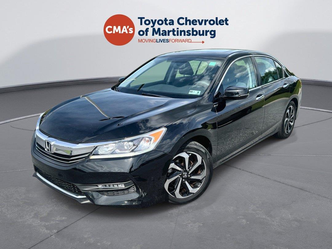 Crystal Black Pearl 2016 Honda Accord Sedan Front-Wheel Drive Continuously Variable Transmission