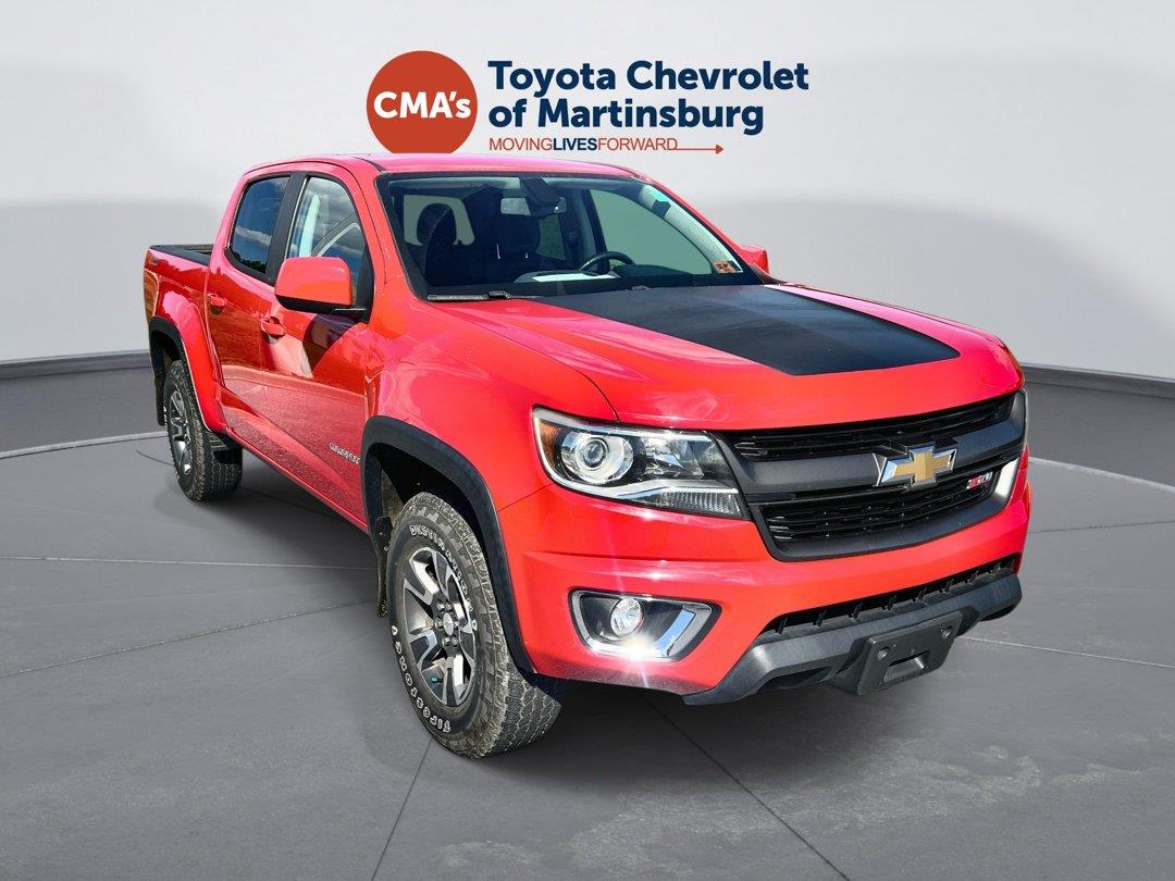 Red Hot 2017 Chevrolet Colorado Pickup Truck Four-Wheel Drive 8-Speed Automatic