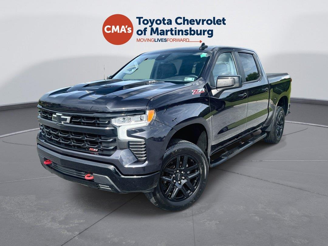 Dark Ash Metallic 2022 Chevrolet Silverado 1500 Pickup Truck Four-Wheel Drive Automatic