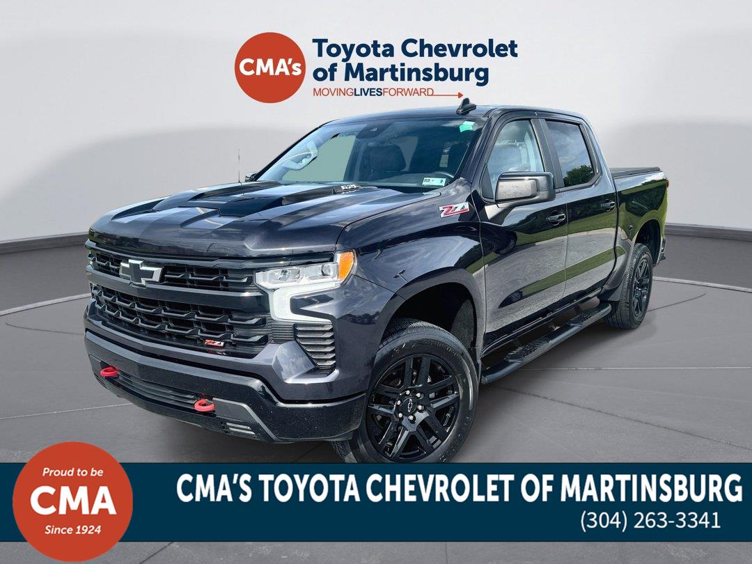 Dark Ash Metallic 2022 Chevrolet Silverado 1500 Pickup Truck Four-Wheel Drive Automatic