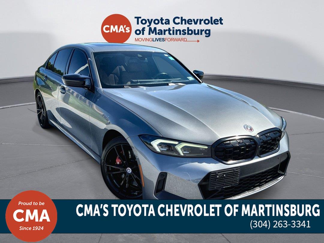 Gray (Skyscraper Grey Metallic) 2023 BMW 3 Series Sedan All-Wheel Drive Automatic