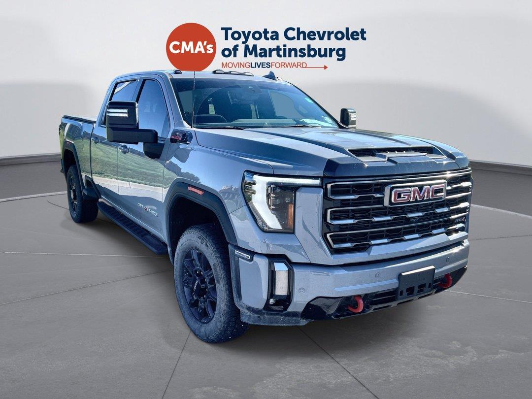 Thunderstorm Gray 2024 GMC Sierra 3500HD Pickup Truck Four-Wheel Drive Automatic
