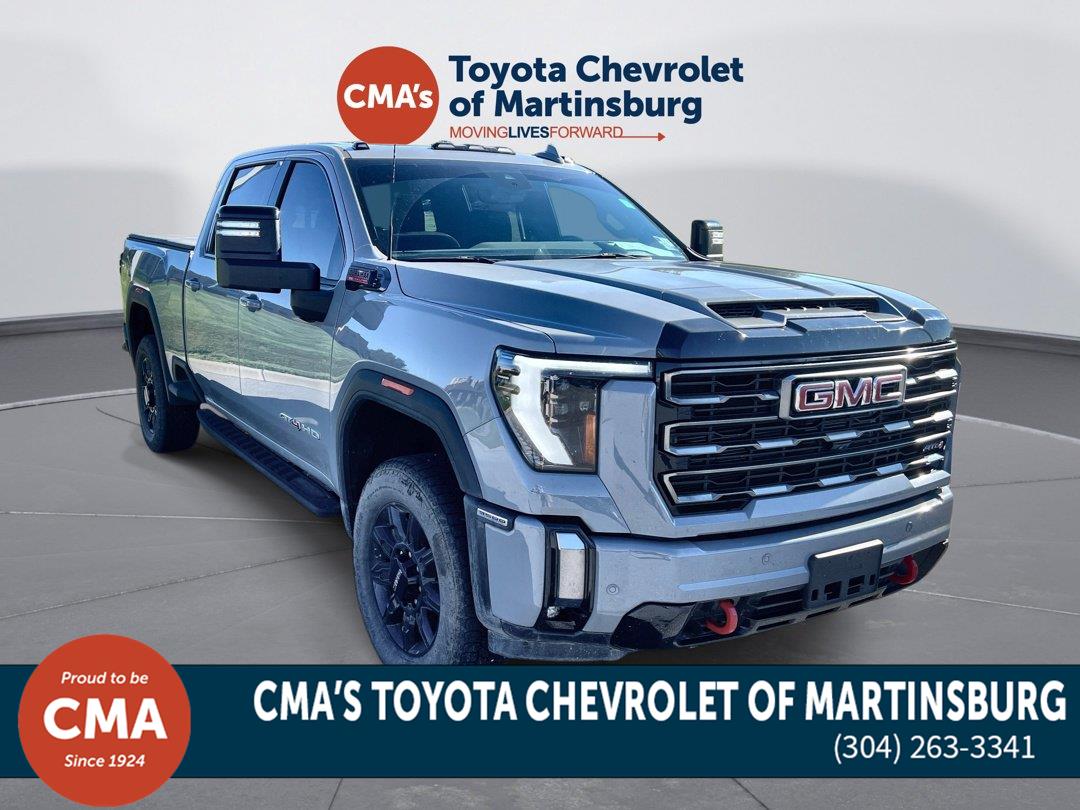 Thunderstorm Gray 2024 GMC Sierra 3500HD Pickup Truck Four-Wheel Drive Automatic