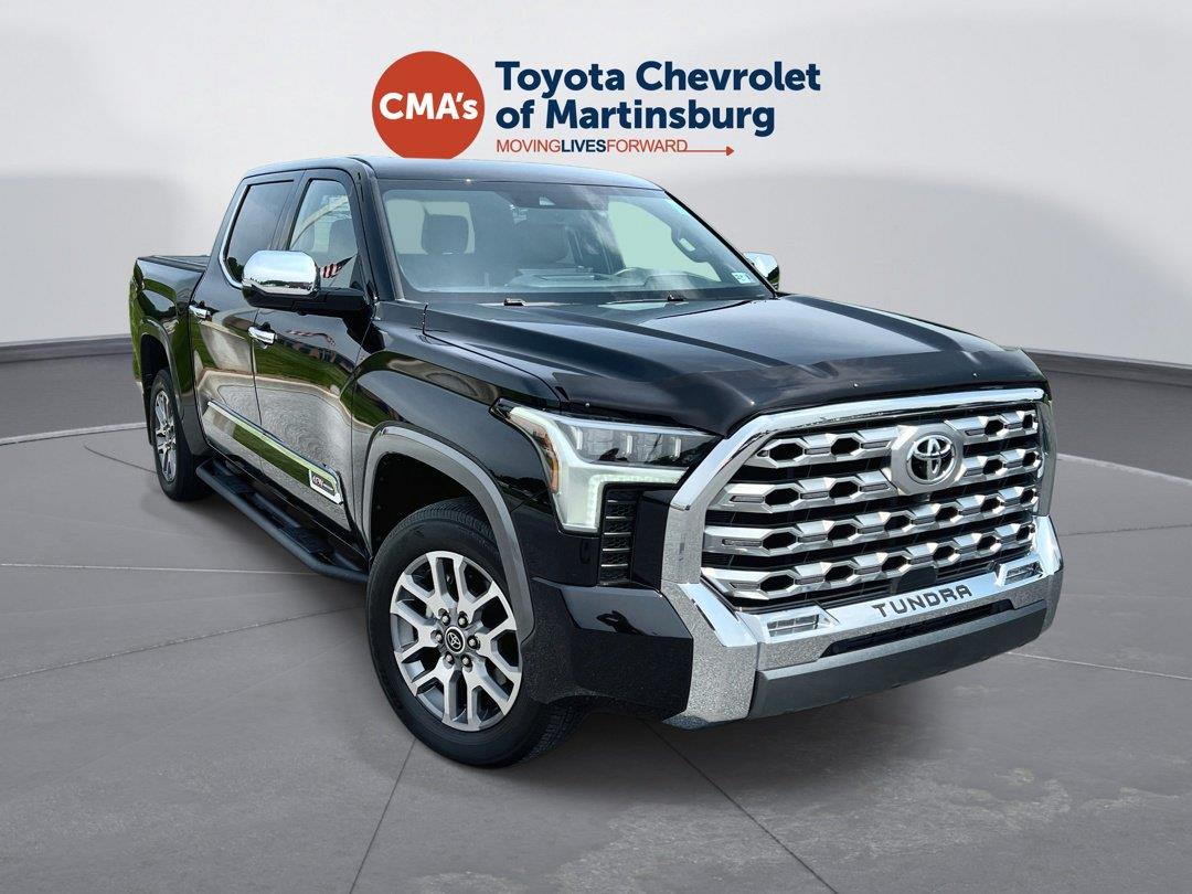 Midnight Black Metallic 2023 Toyota Tundra Pickup Truck Four-Wheel Drive Automatic