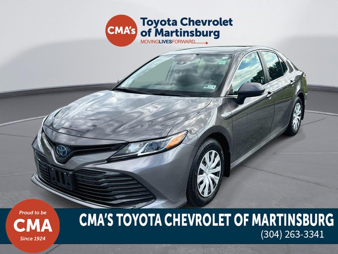 Predawn Gray Mica 2020 Toyota Camry Hybrid Sedan Front-Wheel Drive Continuously Variable Transmission