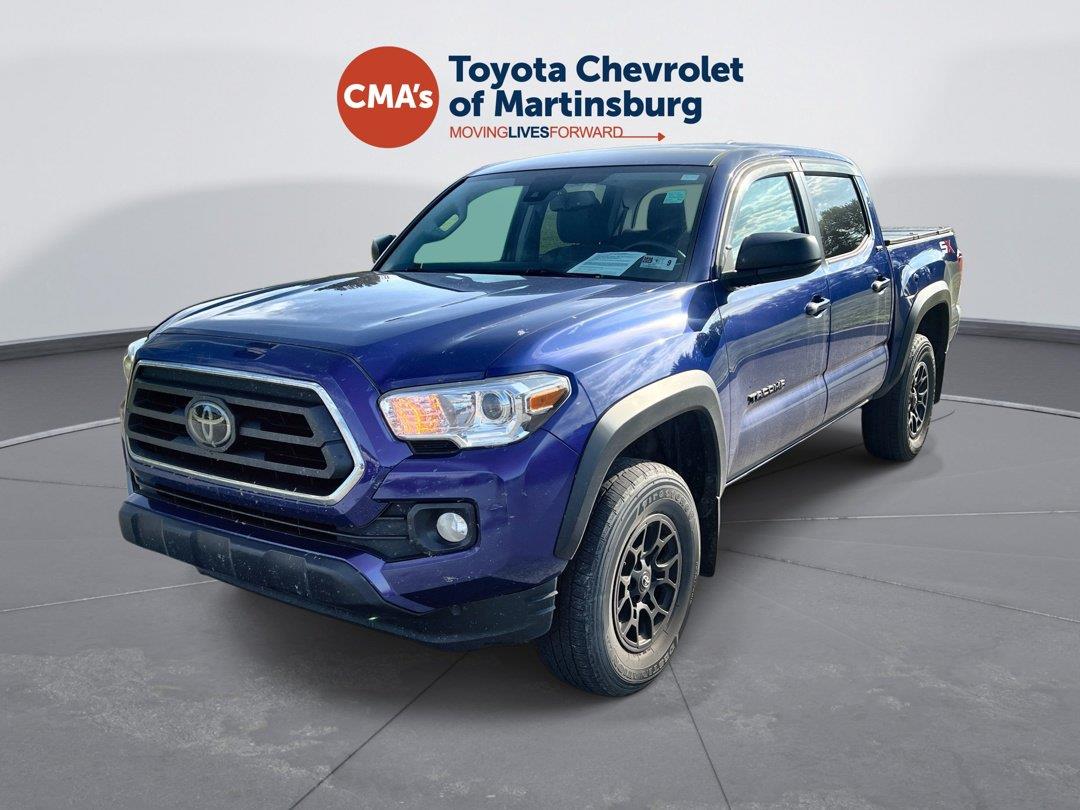 Blue Crush Metallic 2023 Toyota Tacoma Pickup Truck Four-Wheel Drive Automatic