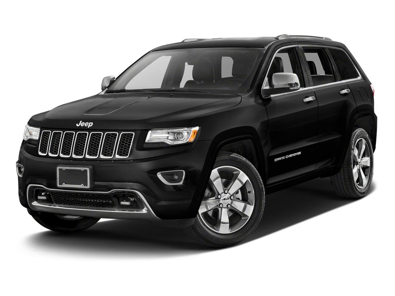 Brilliant Black Crystal Pearlcoat 2016 Jeep Grand Cherokee SUV / Crossover 4X2 8-Speed Automatic