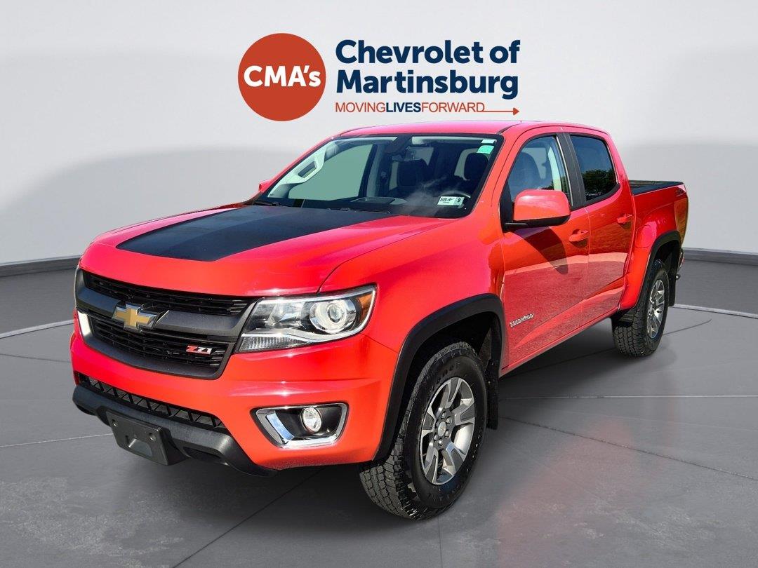 Red Hot 2017 Chevrolet Colorado Pickup Truck Four-Wheel Drive 8-Speed Automatic