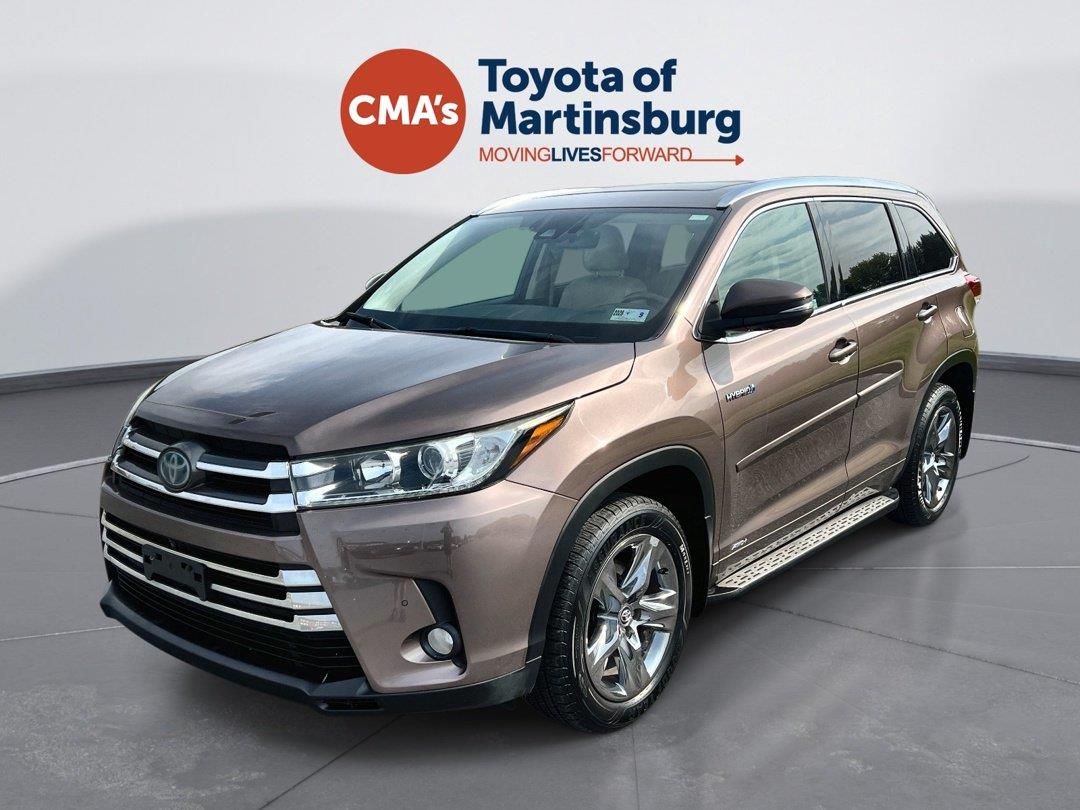 Toasted Walnut Pearl 2017 Toyota Highlander Hybrid SUV / Crossover All-Wheel Drive Continuously Variable Transmission