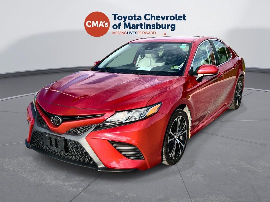 Supersonic Red 2019 Toyota Camry Sedan Front-Wheel Drive Automatic