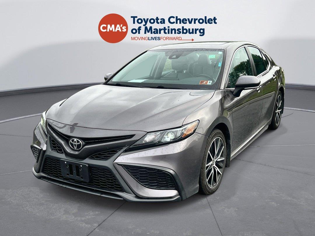 Predawn Gray Mica 2021 Toyota Camry Sedan All-Wheel Drive Automatic