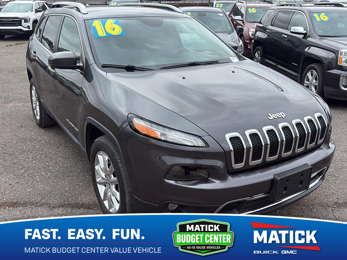 2016 Jeep Cherokee SUV / Crossover Four-Wheel Drive
