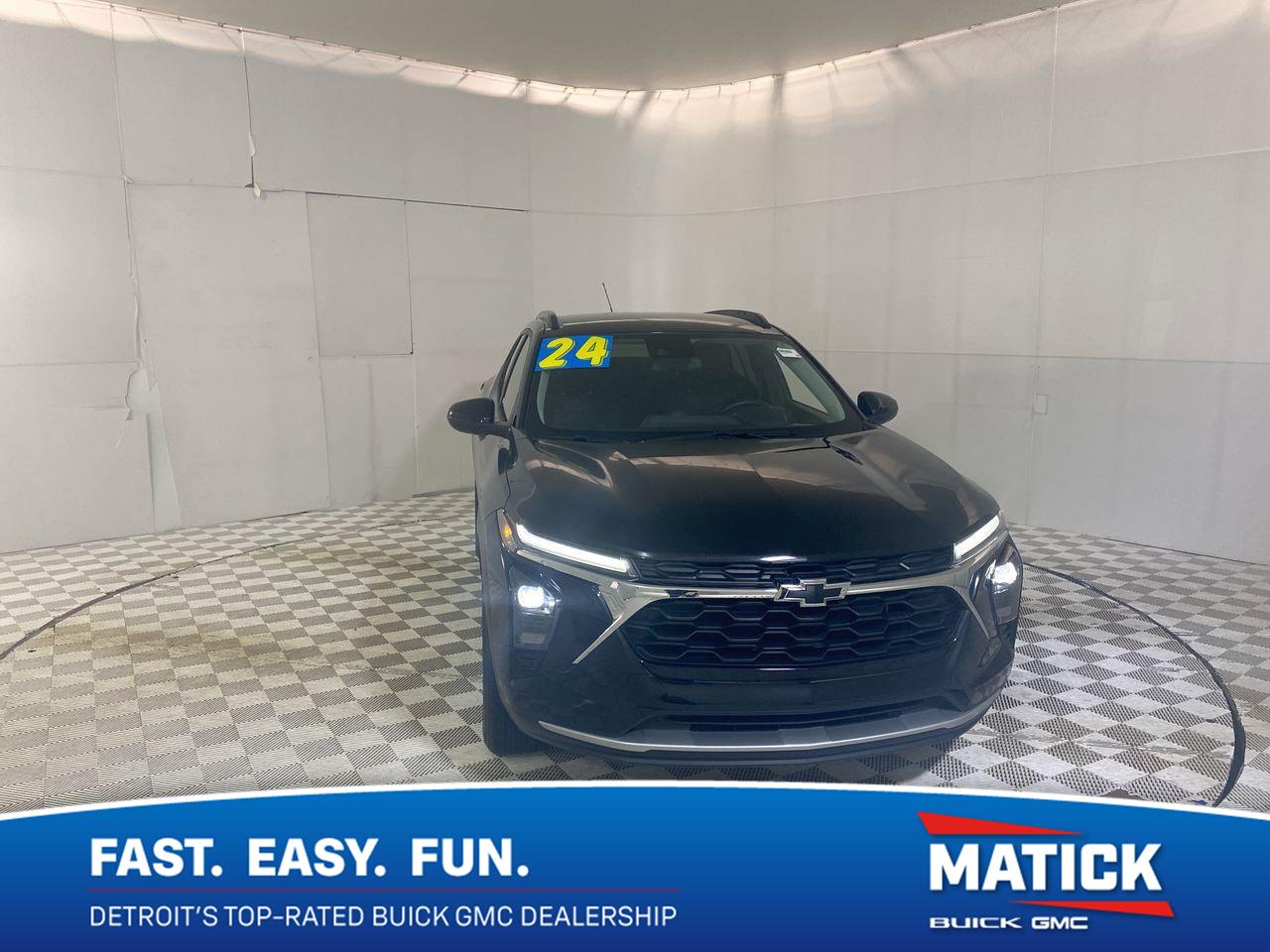 Mosaic Black Metallic 2024 Chevrolet Trax SUV / Crossover Front-Wheel Drive 6-Speed Automatic