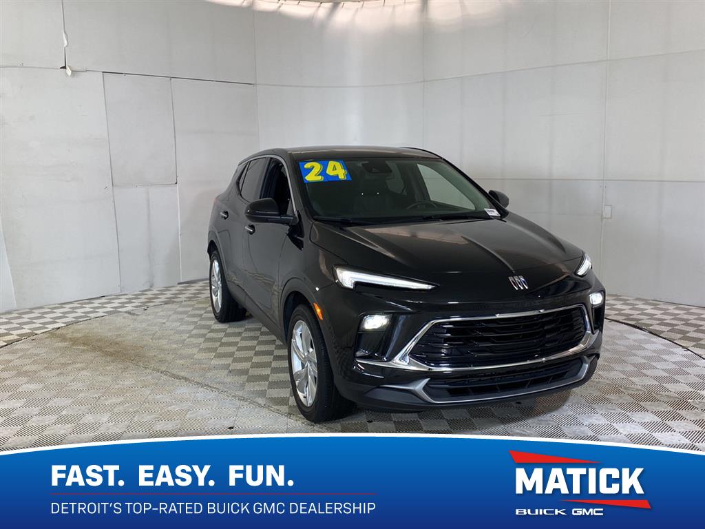 Black (Ebony Twilight Metallic) 2024 Buick Encore GX SUV / Crossover Front-Wheel Drive Continuously Variable Transmission
