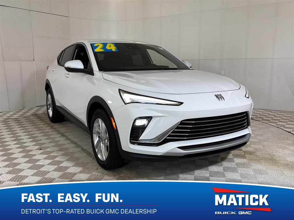 Summit White 2024 Buick Envista SUV / Crossover Front-Wheel Drive 6-Speed Automatic